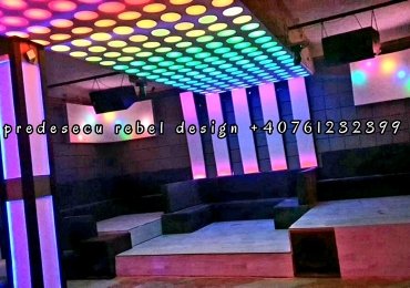 Lumini Pixel led bar night club dmx rgb decorațiuni amenajare design club